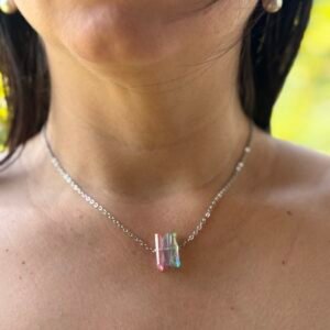 aura quarts necklace (harmonized aura trio 2)