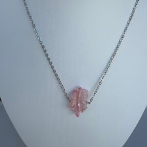 aura quarts necklace (harmonized aura trio 3)